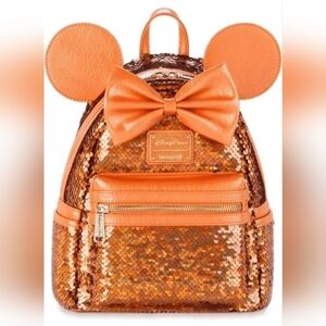 Loungefly Disney Orange Bag W/Ears